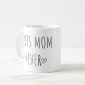 Best MOM Ever コーヒーマグカップ (正面左)