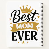 Best Mom Ever ノートブック (裏面)