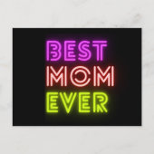 Best Mom ever ポストカード (正面)