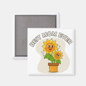 Best Mom Ever マグネット (正面/裏面)