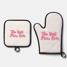 Best Mom Ever 鍋つかみ&鍋敷きセット