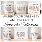 Best Mom Ever 3 Photos Cutout Letters カフェラテマグ