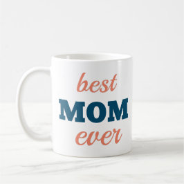 Best Mom Ever 4 Photo Collage Customize Photos コーヒーマグカップ