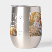 Best Mom Ever 4 Photos Heart Mothers Day Gifts (右面)