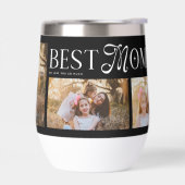 Best Mom Ever 4 Photos Heart Mothers Day Gifts (左面)