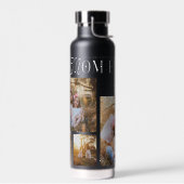 Best Mom Ever 4 Photos Heart Mothers Day Gifts ウォーターボトル (左面)