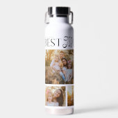 Best Mom Ever 4 Photos Heart Mothers Day Gifts ウォーターボトル (正面)