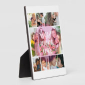 Best Mom Ever 9 Photo Collage Personalized Mothers フォトプラーク (側面)