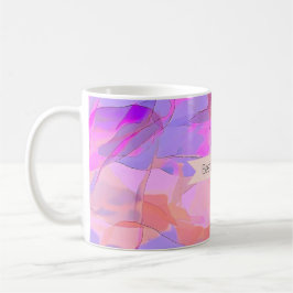 Best Mom Ever Abstract Pastel コーヒーマグカップ