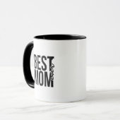 'Best Mom Ever' Birthday Mother's Day Gift  マグカップ (正面左)