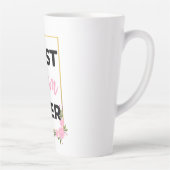 Best Mom Ever black カフェラテマグ (右)