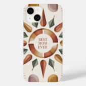 Best Mom Ever Boho Phone Case Gift Case-Mate iPhoneケース (裏面)