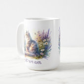 Best Mom Ever Cat コーヒーマグカップ (正面左)