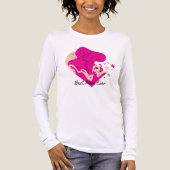 Best Mom Ever Colourful Design トライブレンドＴシャツ (正面)