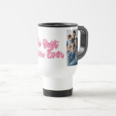 Best Mom Ever | Custom 3 Photo Collage トラベルマグ (正面右)