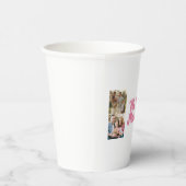 Best Mom Ever | Custom 3 Photo Collage 紙コップ (右)