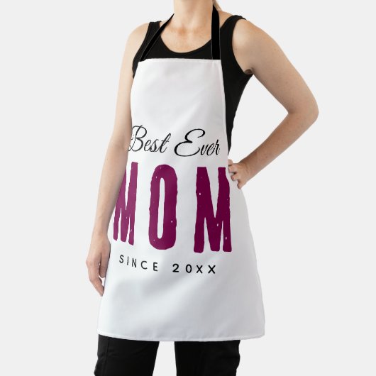 Best Mom Ever Custom Apron – Personalized Massage エプロン (インサイチュ)