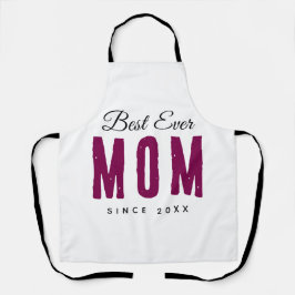 Best Mom Ever Custom Apron – Personalized Massage エプロン