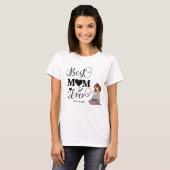 Best Mom Ever Custom Name | Cute Mom and Child  Tシャツ (正面フル)