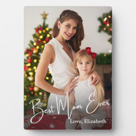 Best Mom Ever Custom Photo フォトプラーク