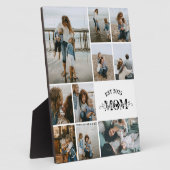 Best Mom Ever Custom Photo Collage フォトプラーク (側面)
