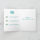 Best Mom Ever Custom- With Love & Names カード (内部)