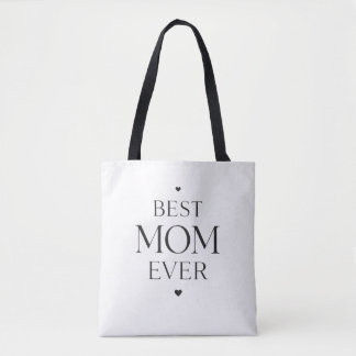 Best Mom Ever Elegant Minimalist Tote Bag トートバッグ