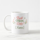 Best Mom Ever Gift Idea – Cute Mama Mug コーヒーマグカップ (左)