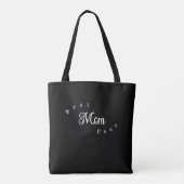 Best Mom Ever Modern Simple トートバッグ (裏面)
