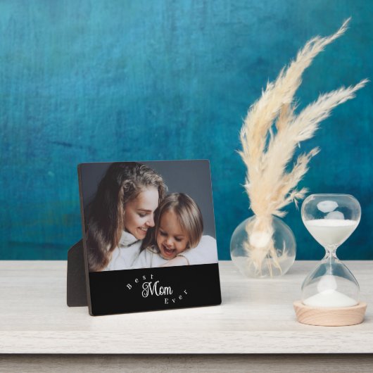 Best Mom Ever Modern Simple フォトプラーク (インサイチュ)