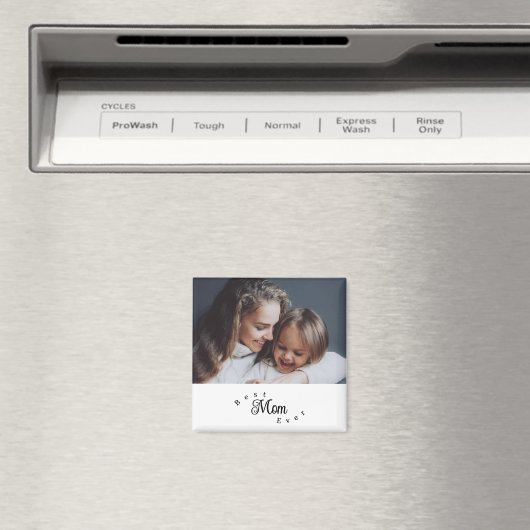 Best Mom Ever Modern Simple マグネット (インサイチュ (食洗機))