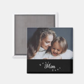 Best Mom Ever Modern Simple マグネット (正面/裏面)
