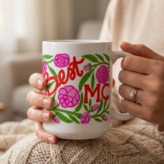 Best Mom Ever Mother's Day 15 oz Mug コーヒーマグカップ