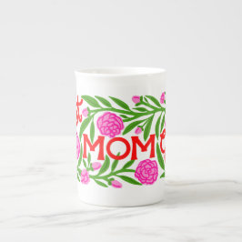 Best Mom Ever Mother's Day Bone China Mug ボーンチャイナマグカップ
