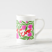 Best Mom Ever Mother's Day Bone China Mug ボーンチャイナマグカップ (右)