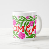 Best Mom Ever Mother's Day Jumbo Mug ジャンボコーヒーマグカップ (正面右)