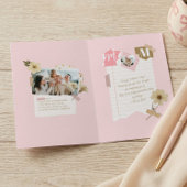 Best Mom Ever Mother's Day Scrapbook Photo Collage カード