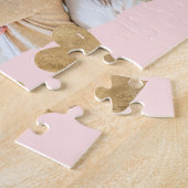 Best Mom Ever Mother's Day Scrapbook Photo Collage ジグソーパズル (側面)