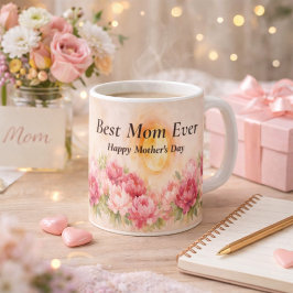 Best Mom Ever Mug 11oz | Happy Mother’s Day Gift コーヒーマグカップ