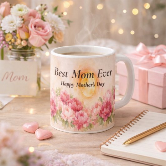 Best Mom Ever Mug 11oz | Happy Mother’s Day Gift コーヒーマグカップ