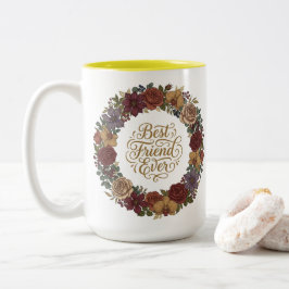 BEST MOM EVER MUG DESIGN, SUBLIMATION DESIGN  ツートーンマグカップ