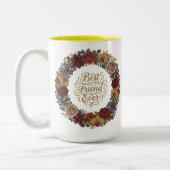 BEST MOM EVER MUG DESIGN, SUBLIMATION DESIGN  ツートーンマグカップ (左)