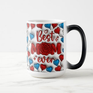 Best mom ever mug design, Sublimation design. モーフィングマグカップ