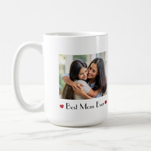 Best Mom Ever Mug Gift | Gift for Her コーヒーマグカップ (左)