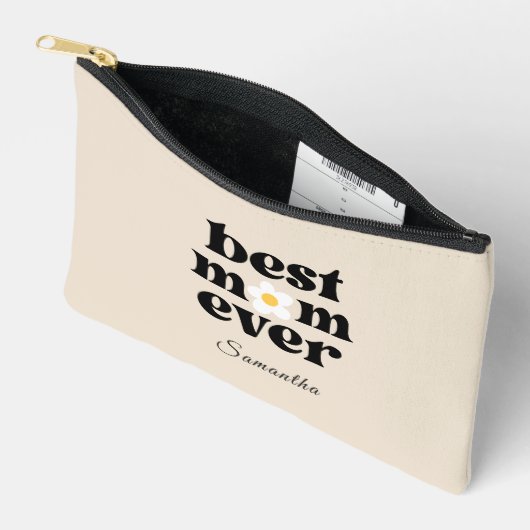 Best Mom Ever Personalized  アクセサリーポーチ (見開き)