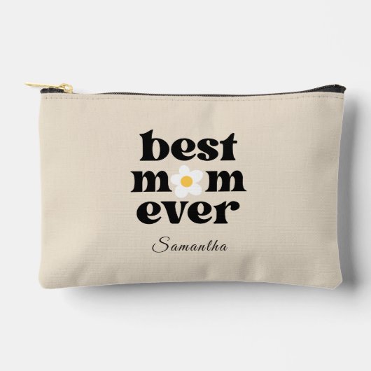 Best Mom Ever Personalized  アクセサリーポーチ (正面)