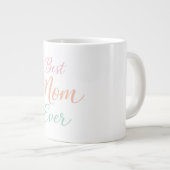 Best Mom Ever Personalized Coffee Mug ジャンボコーヒーマグカップ (正面右)