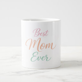 Best Mom Ever Personalized Coffee Mug ジャンボコーヒーマグカップ