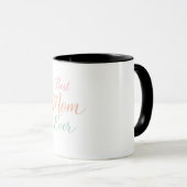 Best Mom Ever Personalized Coffee Mug マグカップ (正面右)