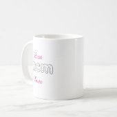 Best Mom Ever Personalized Mother's Day Gift コーヒーマグカップ (正面左)
